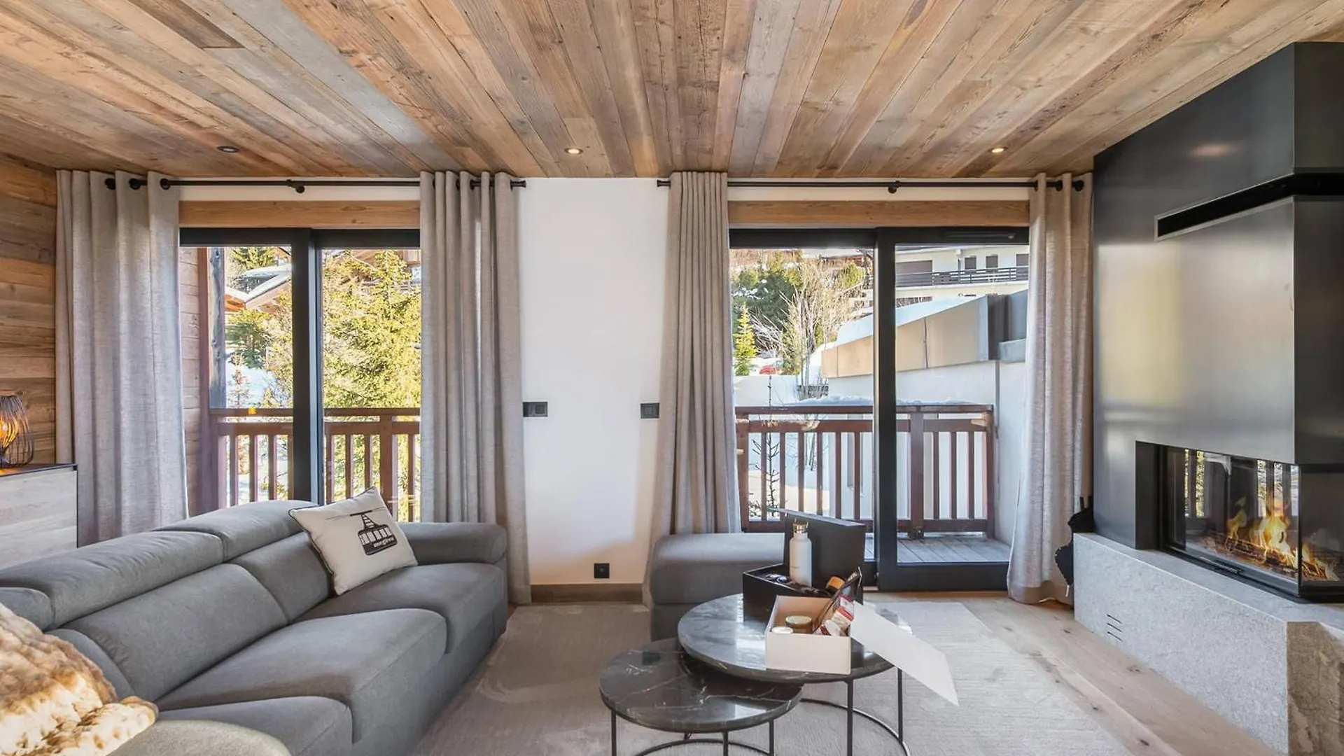Charmant Appartement Au Centre Avec Sauna Et Balcon A Megeve - Fr-1-569-114 Apartment